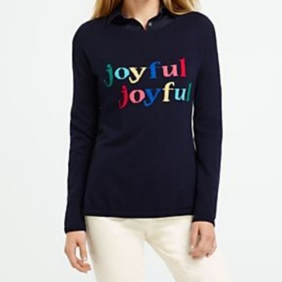 Talbots Sweaters - Talbots Joyful Holiday Xmas Wool Blend Sweater L